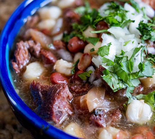 Taste Sonora Recipe: Gallina Pinta - A Sonoran Twist on-Pozole - Hillos by Coyotas Sonora