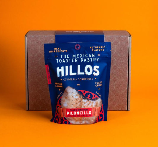 Hillos Coyotas/Mexican Toaster Pastry - Single Flavor Box - 12pc