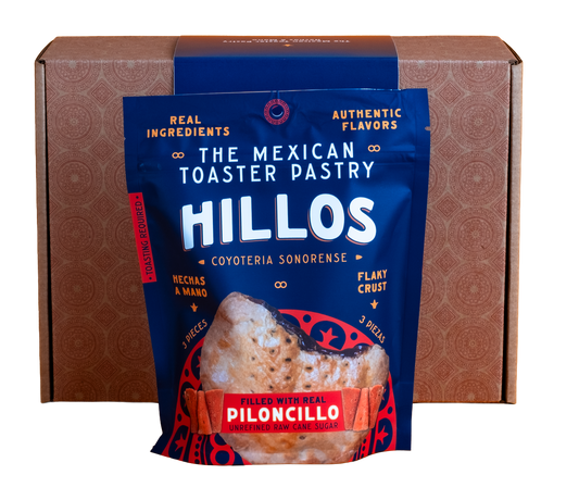 Hillos Coyotas/Mexican Toaster Pastry - Single Flavor Box - 12pc